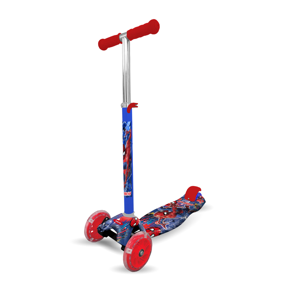 MONOPATIN SPIDERMAN CON CUERPO DE METAL 80 X 58 X 23 CM 70KG