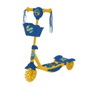 MONOPATIN DE 3 RUEDAS CON LUCES Y MUSICA BOCA JUNIORS 61X60X16CM 35KG