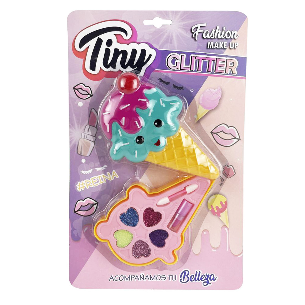 SET DE MAQUILLAJE CUCURUCHO - GLITTER