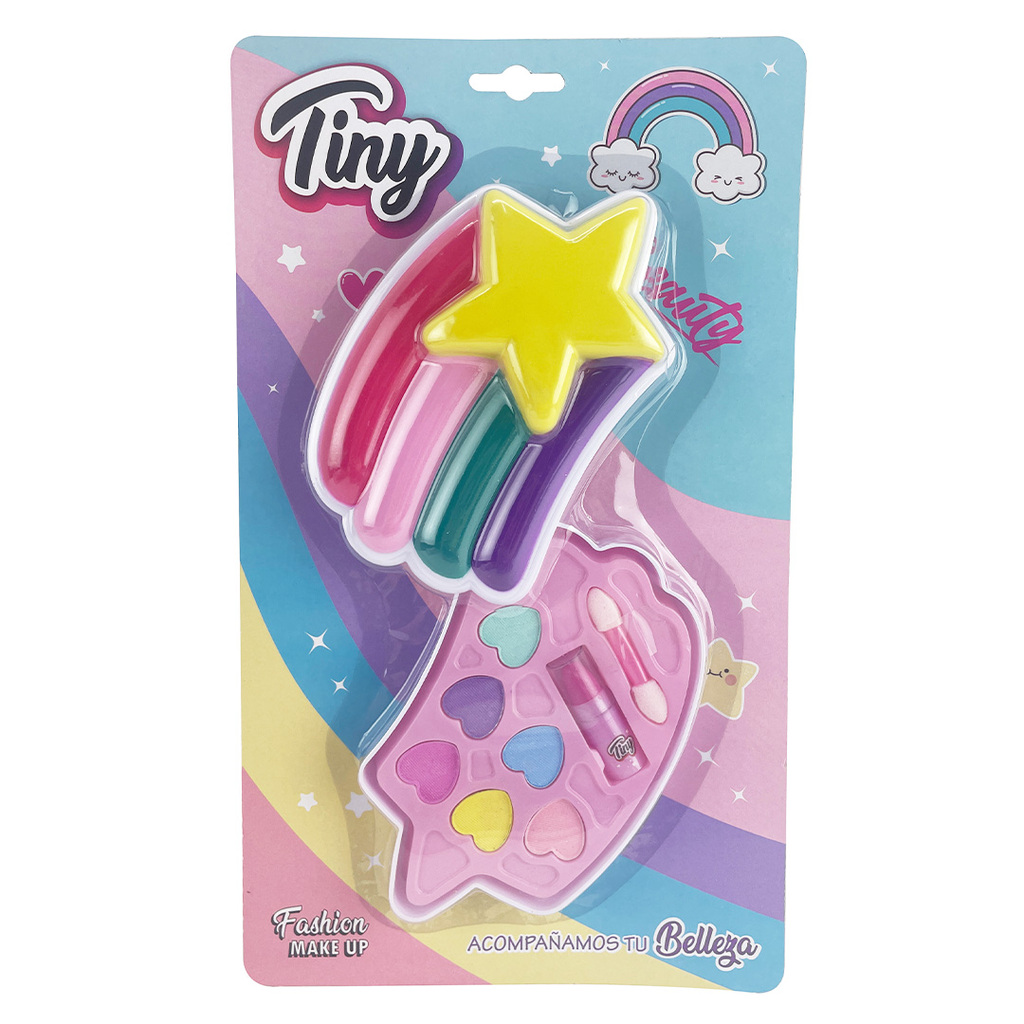SET DE MAQUILLAJE ARCOIRIS BLISTER 31 X 18 X 3 CM