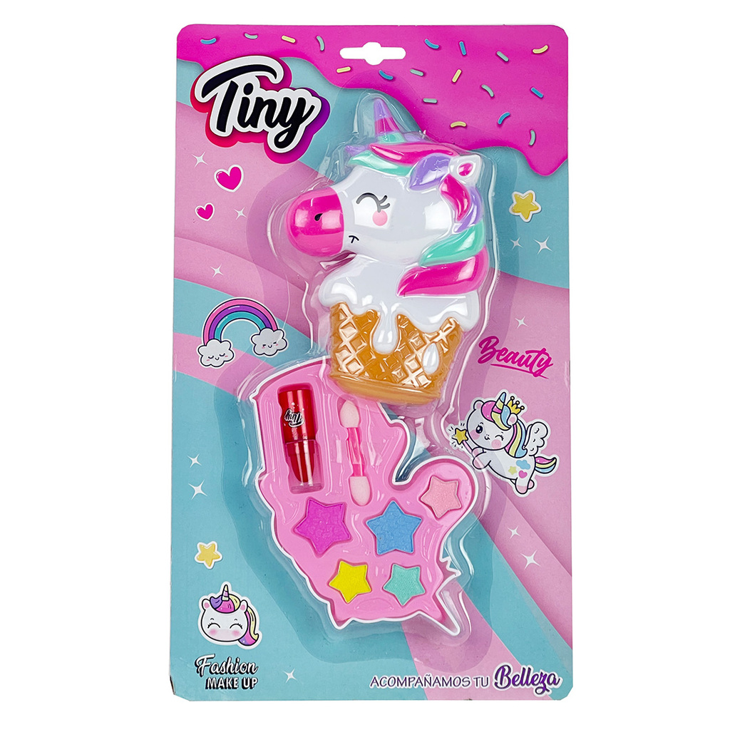 SET DE MAQUILLAJE UNICORNIO PASTEL BLISTER 31 X 18 X 4 CM