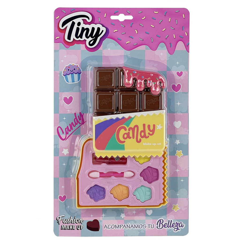 SET DE MAQUILLAJE CHOCOLATE SOMBRA - BLISTER 31 X 18 X 4 CM