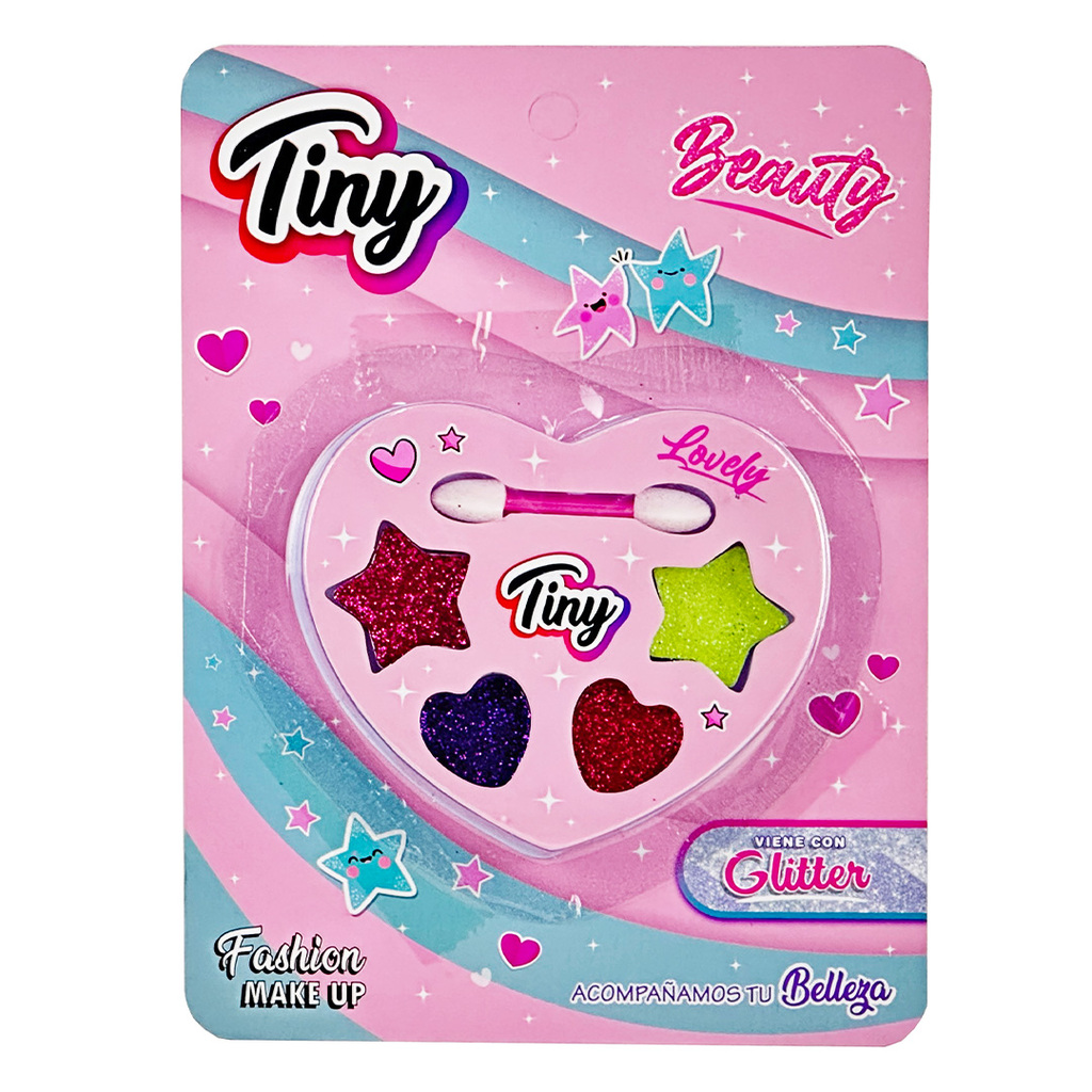 SET DE MAQUILLAJESET DE MAQUILLAJE GLITTER - BLISTER 17 X 12 X 2 CM
