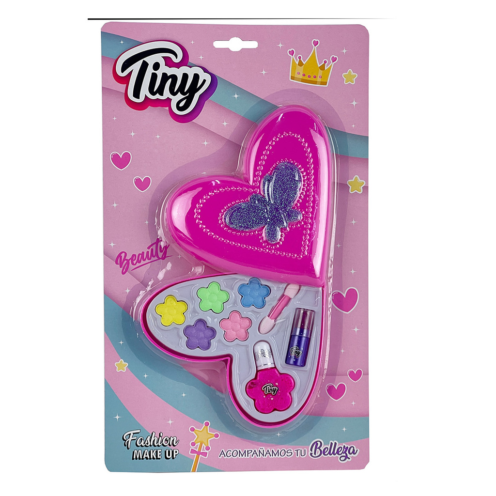 SET DE MAQUILLAJE CORAZON SOMBRA - BLISTER 34 X 20 X 3 CM