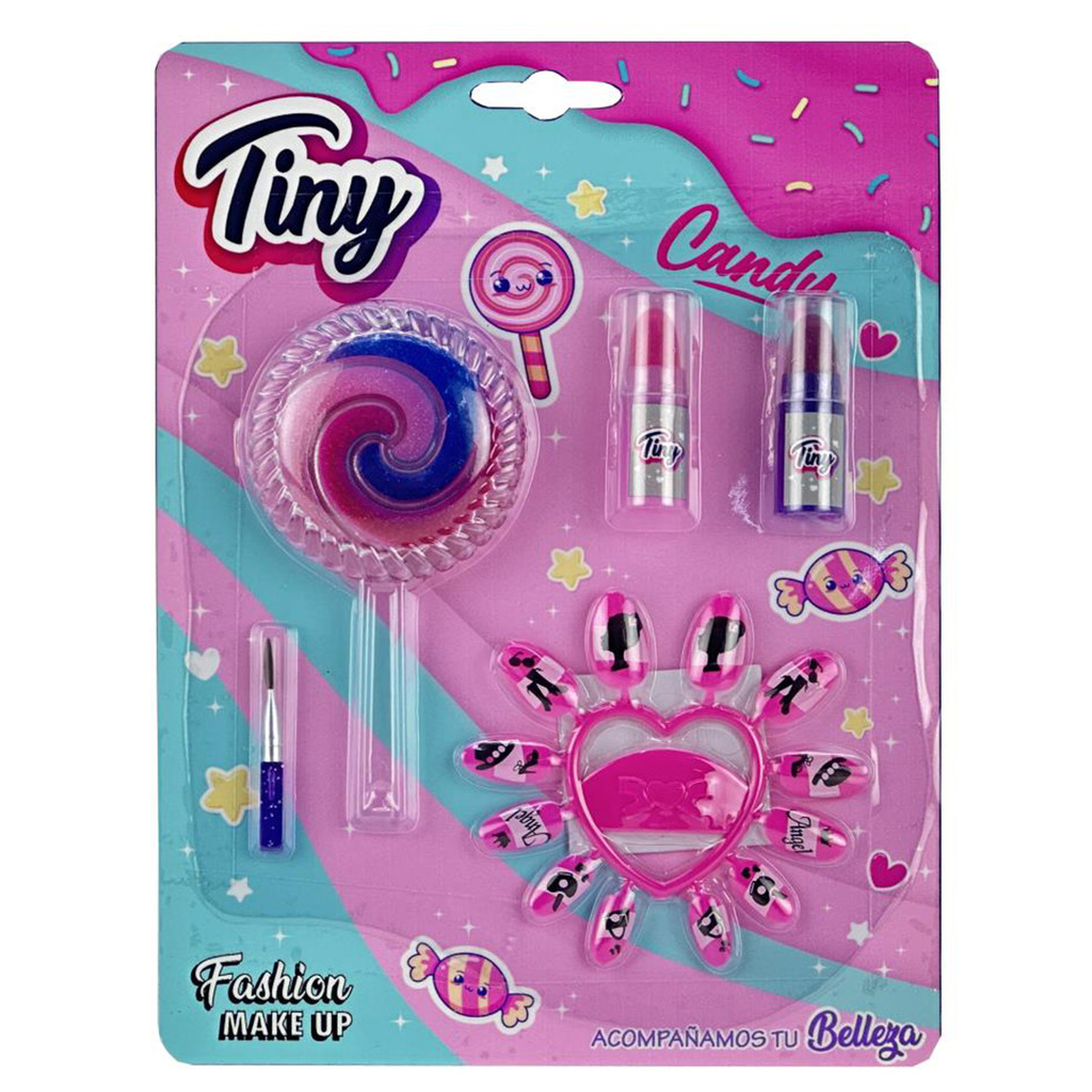 SET DE MAQUILLAJE Y NAILS BLISTER 21 X 16 X 4 CM