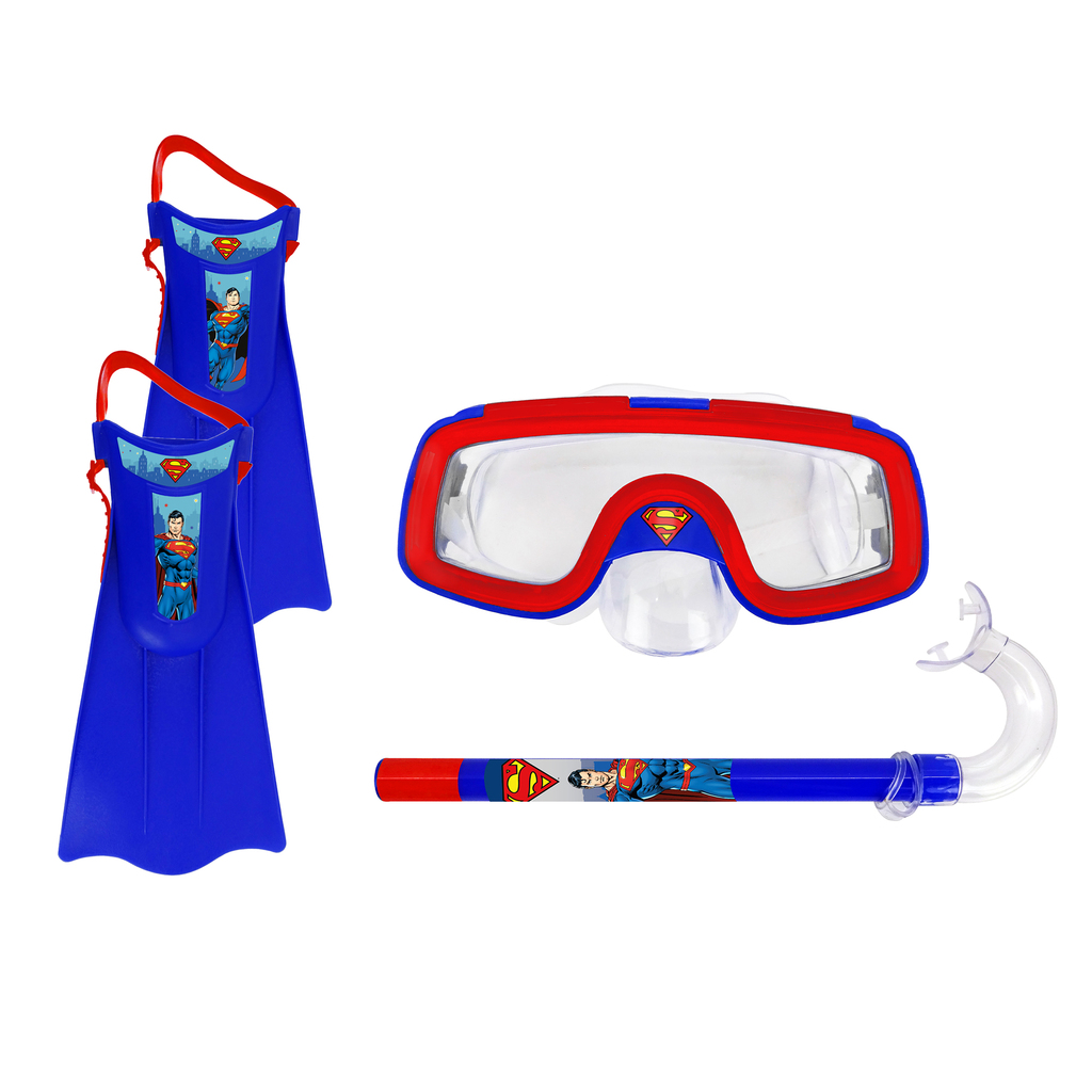 SUPER SET DE BUCEO SUPERMAN 44 X 22 X 4 CM