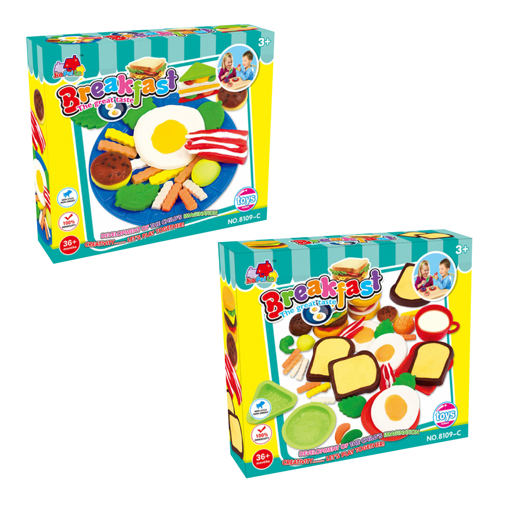 MASAS PARA MODELAR (10 PIEZAS CON ACCESORIOS) 17 X 15 X 4 CM
