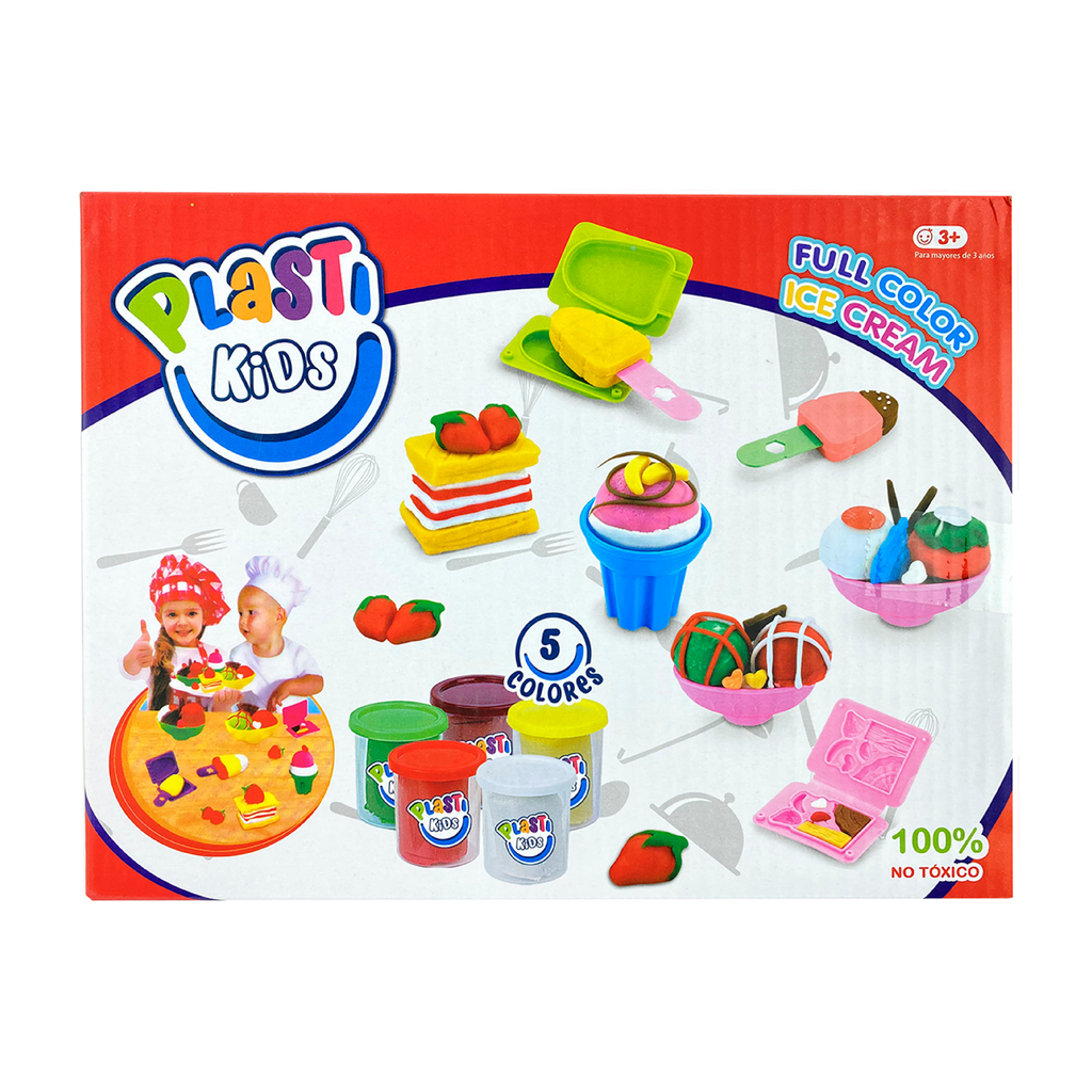MASAS PARA MODELAR (16 PIEZAS CON ACCESORIOS) 24 X 18 X 7 CM