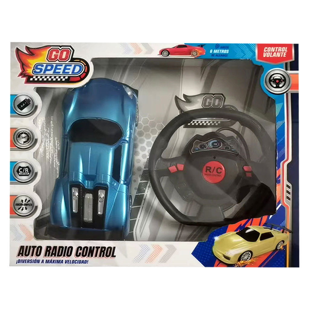 AUTO A RADIO CONTROL GO SPEED 31 X 25 X 7 CM