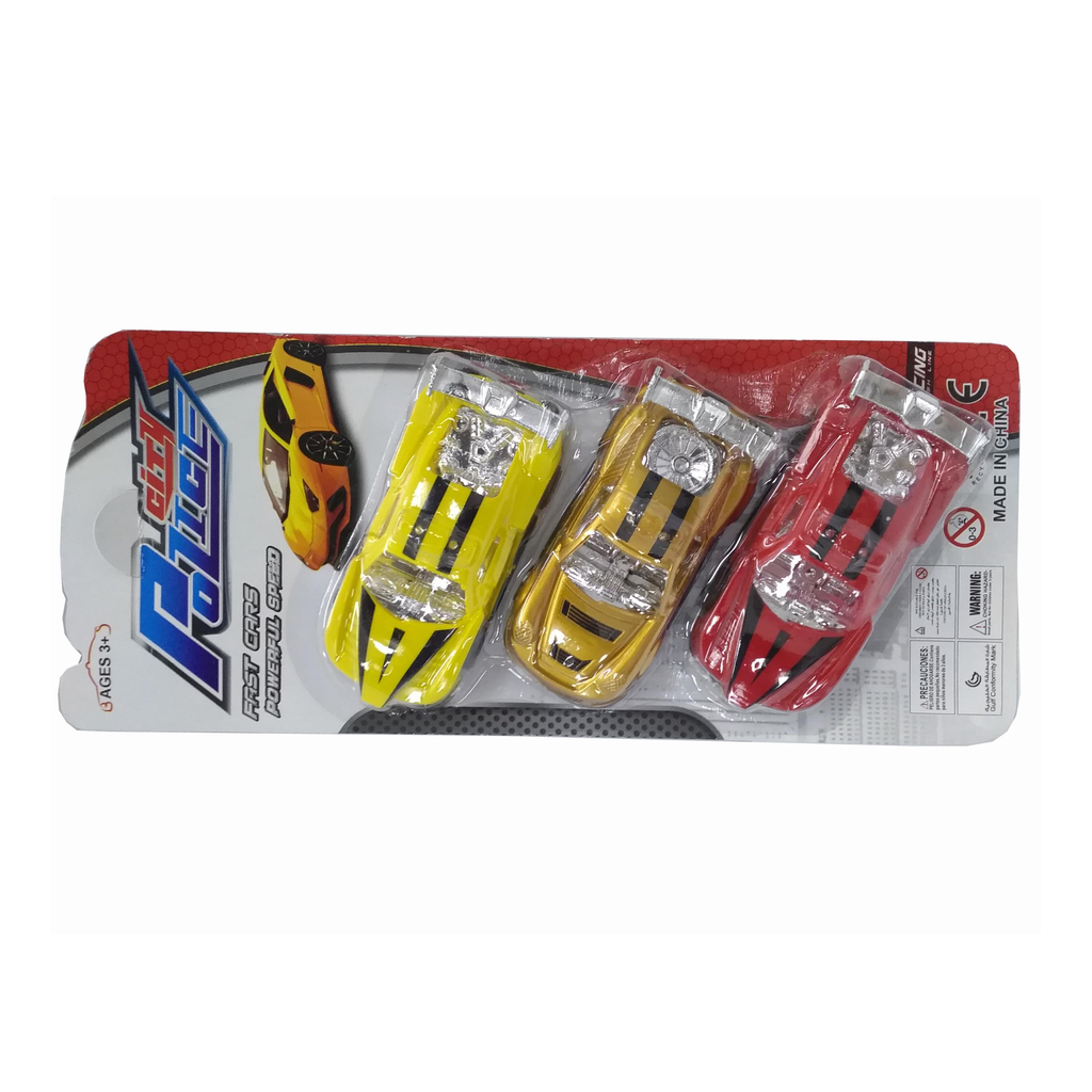 AUTO A FRICCION X 3 29 X 12 X 4 CM