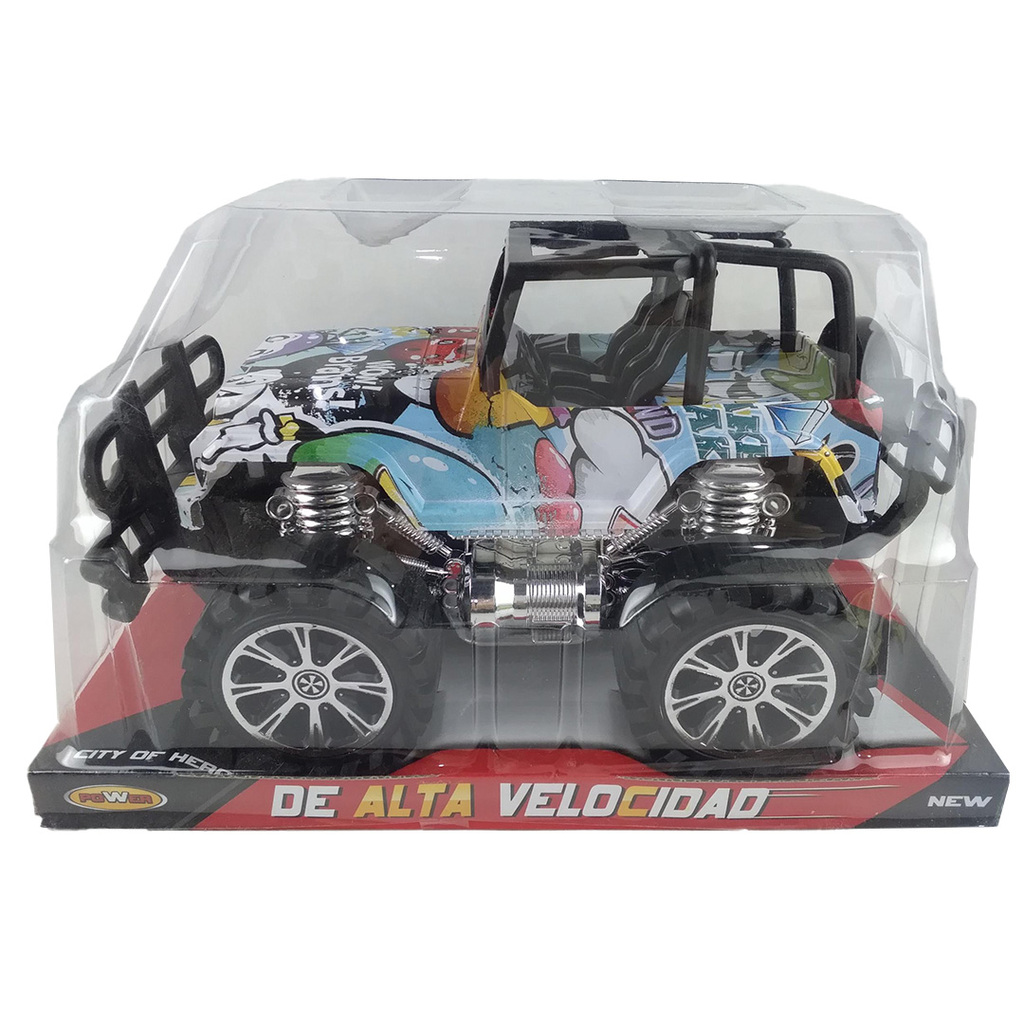 SUPER JEEP A FRICCION 31 X 20 X 18 CM