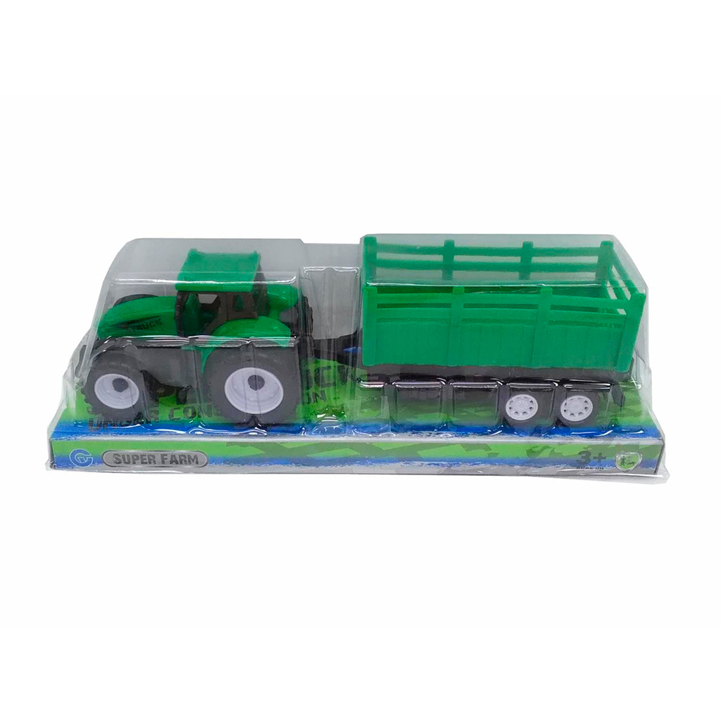 TRACTOR CON ACOPLADO A FRICCION