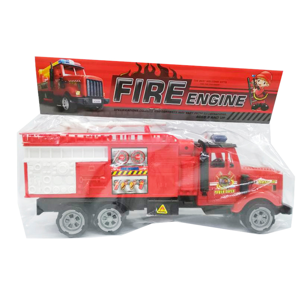 CAMION BOMBERO A FRICCION 31 X 13 X 9 CM