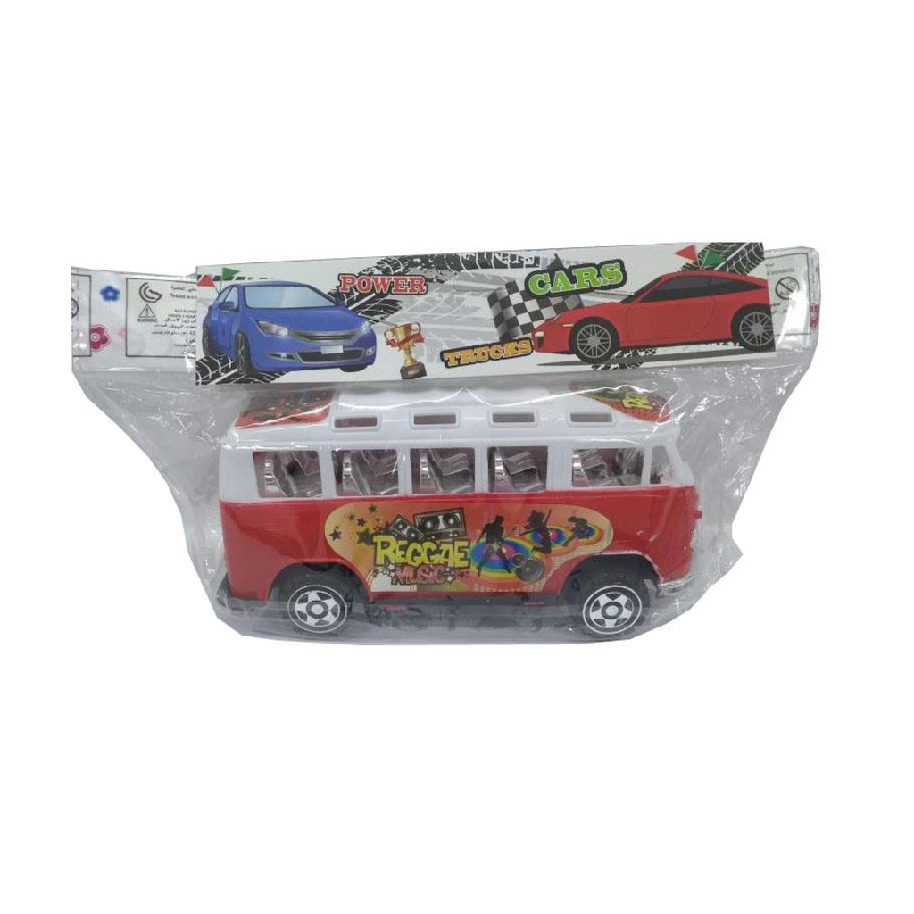 AUTOBUS A FRICCION 16 X 7 X 7 CM