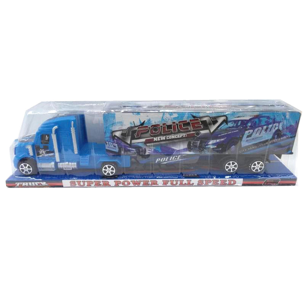 MEGA CAMION CON ACOPLADO A FRICCION 52 X 14 X 11 CM