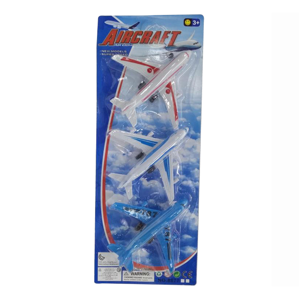 SUPER AVIONES A FRICCION 39 X 15 X 5 CM
