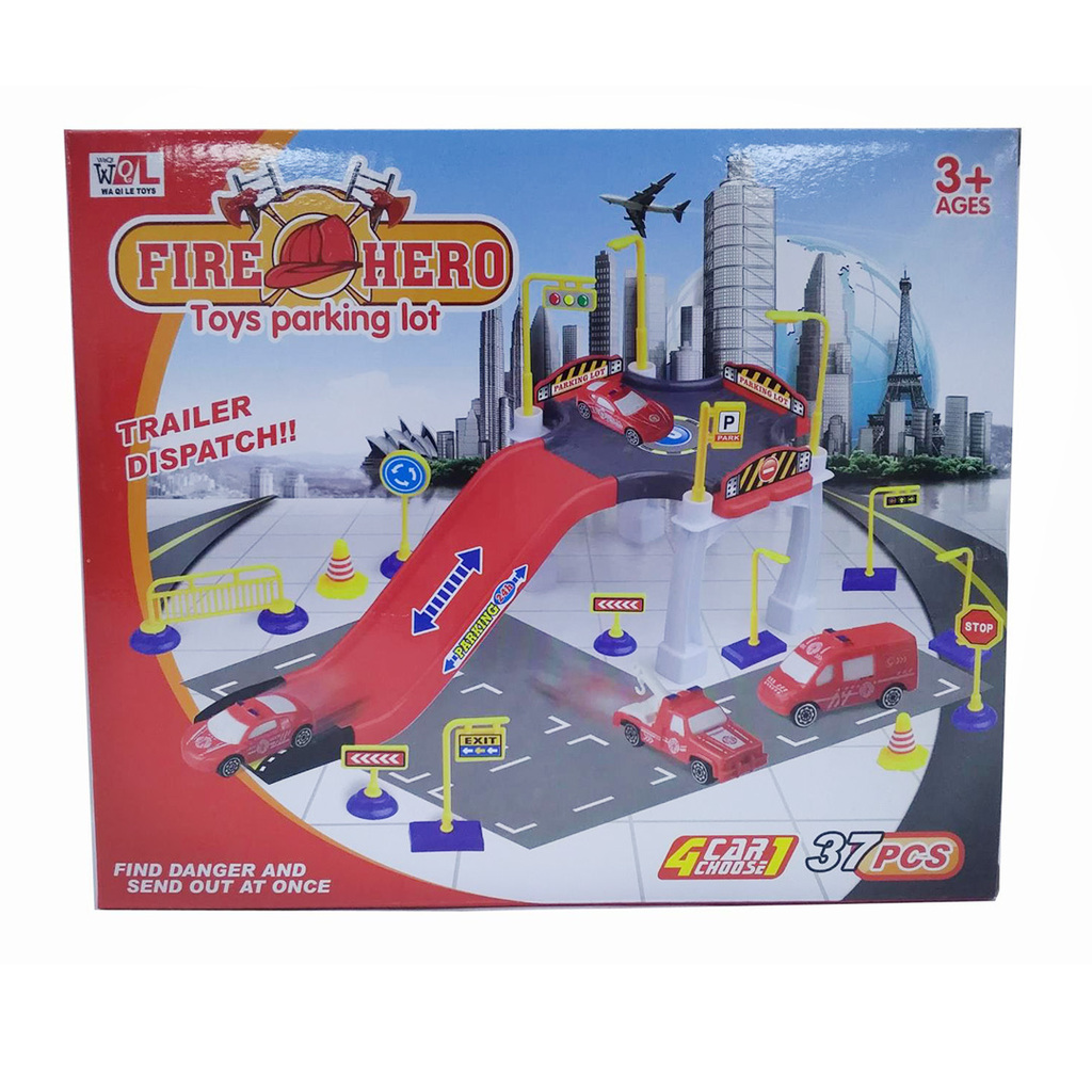 ESTACIONAMIENTO DE BOMBERO 25 X 21 X 5 CM
