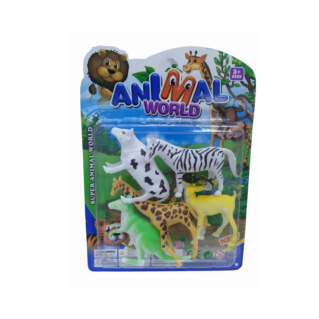 CONJUNTO DE ANIMALES 21 X 20 X 4 CM