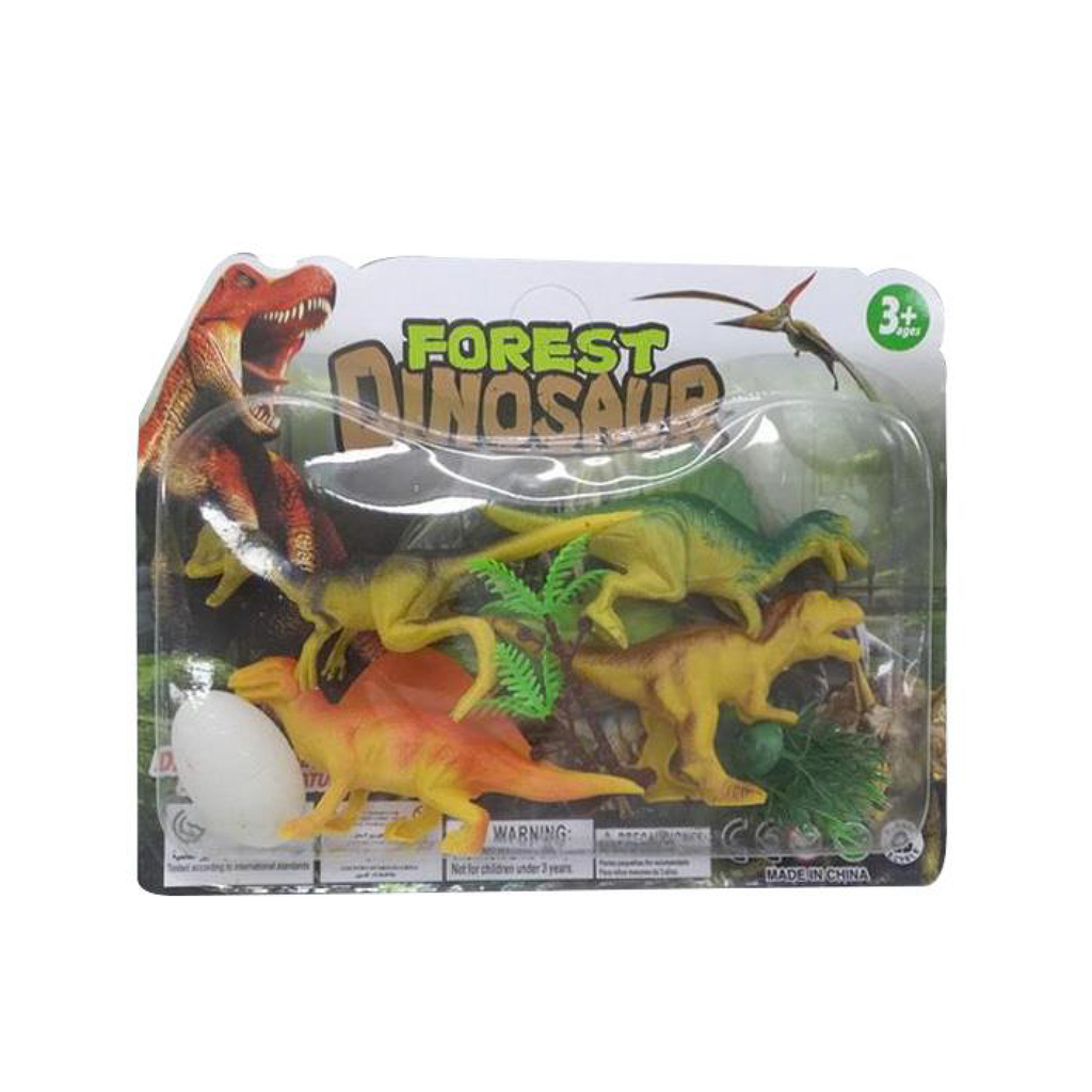 CONJUNTO DE DINOSAURIOS 25 X 19 X 3 CM