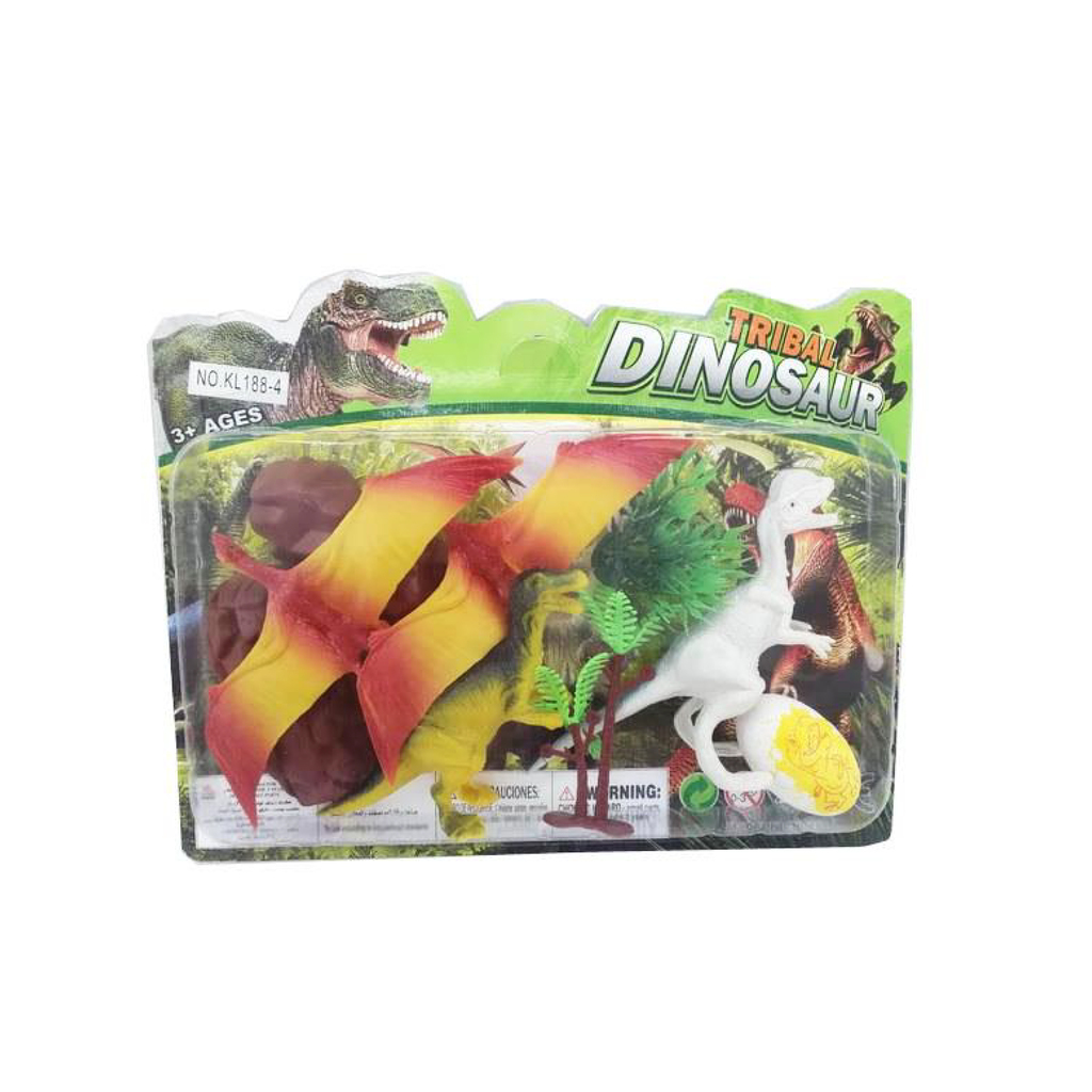CONJUNTO DE DINOSAURIOS 24 X 18 X 3 CM