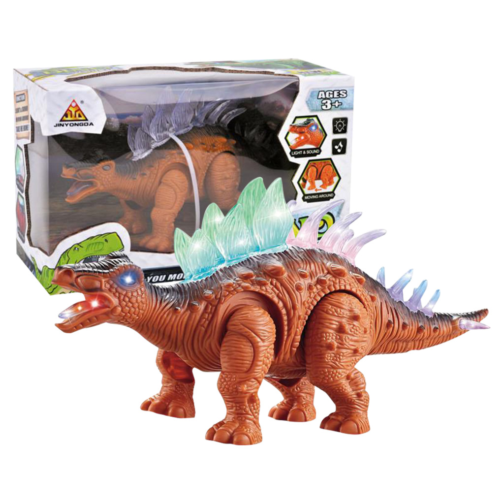 DINOSAURIO A PILA 25 X 16 X 11 CM