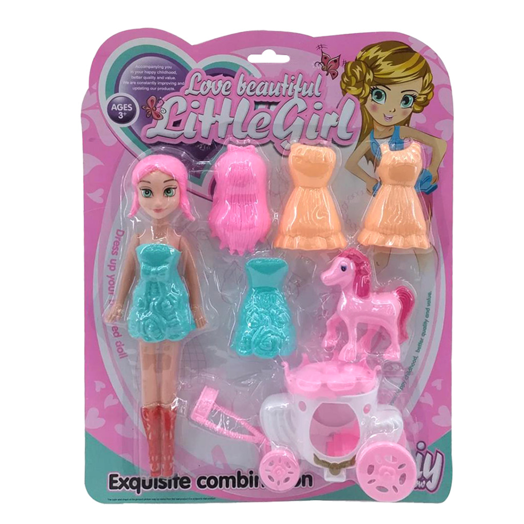 MUÑECA FASHION CON ACCESORIOS