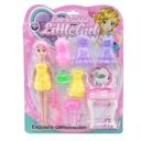 MUÑECA FASHION CON ACCESORIOS