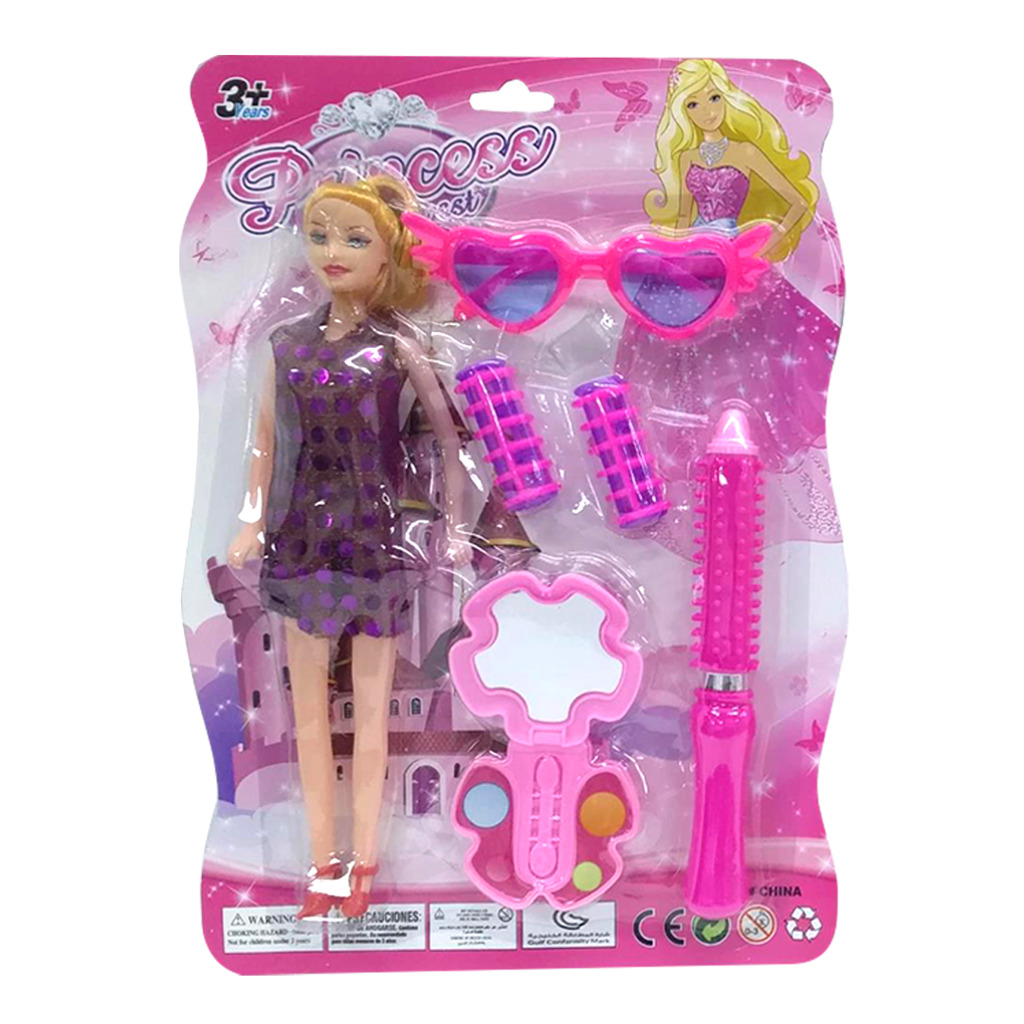 MUÑECA CON ACCESORIOS