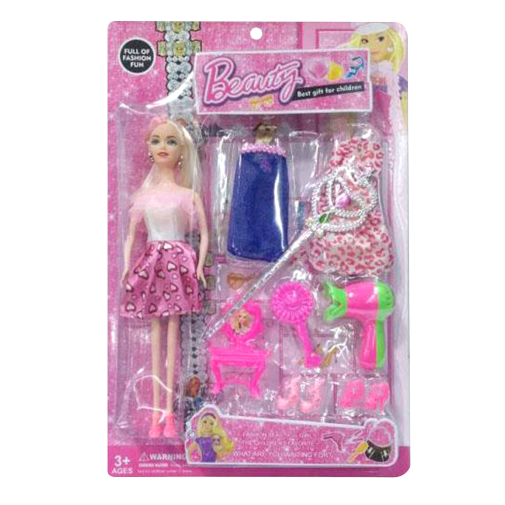 MUÑECA CON ACCESORIOS