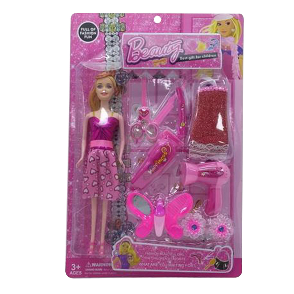 MUÑECA CON ACCESORIOS