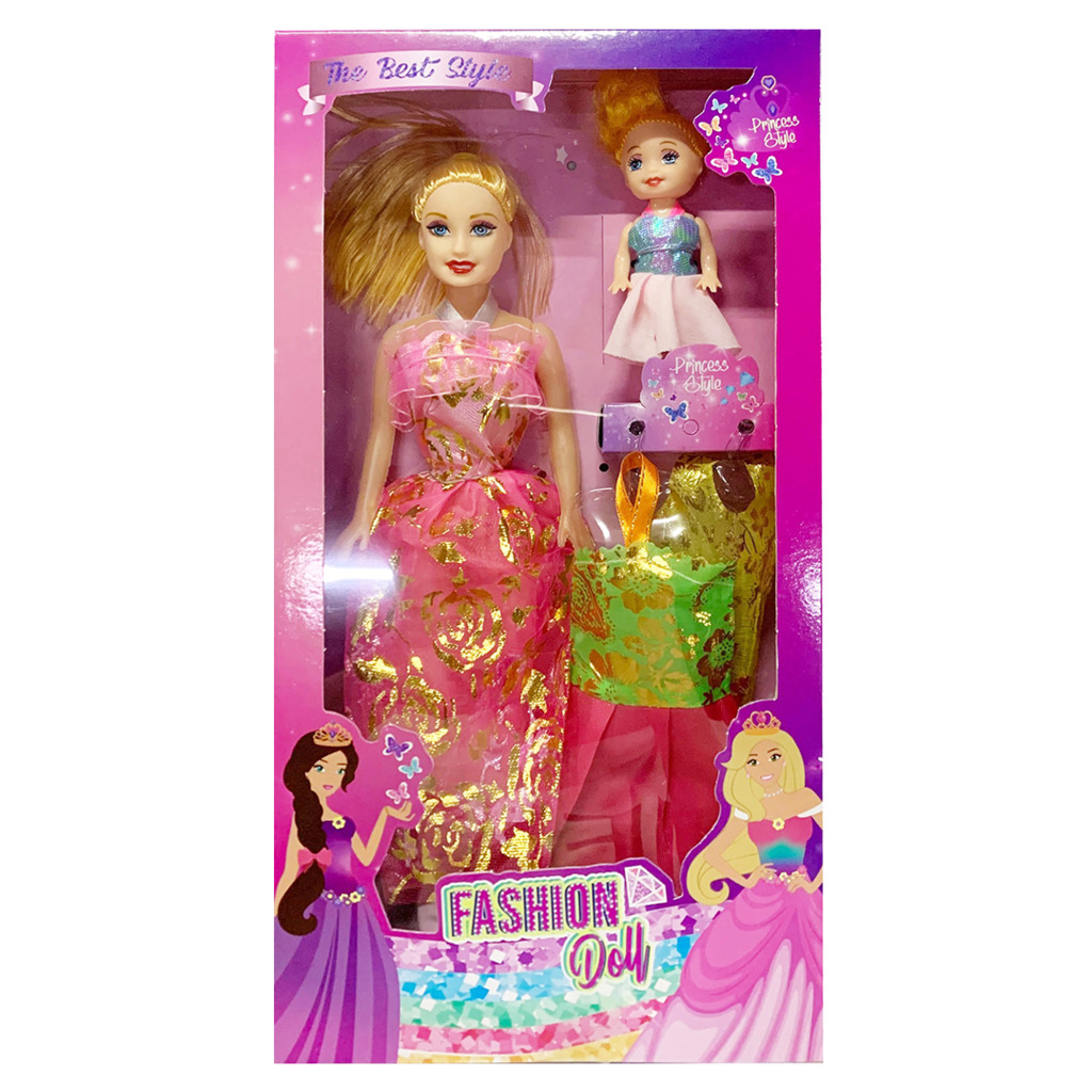 MUÑECA CON ACCESORIOS