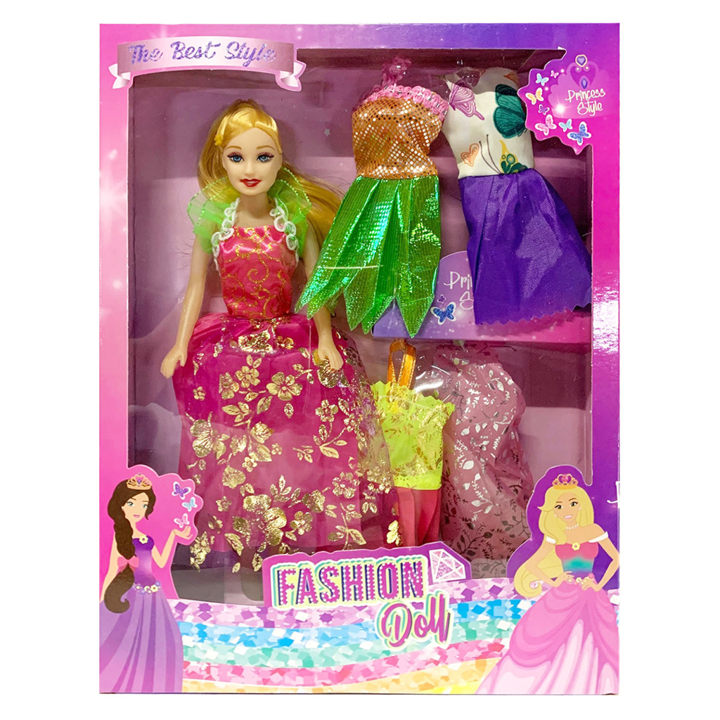 MUÑECA FASHION CON ACCESORIOS