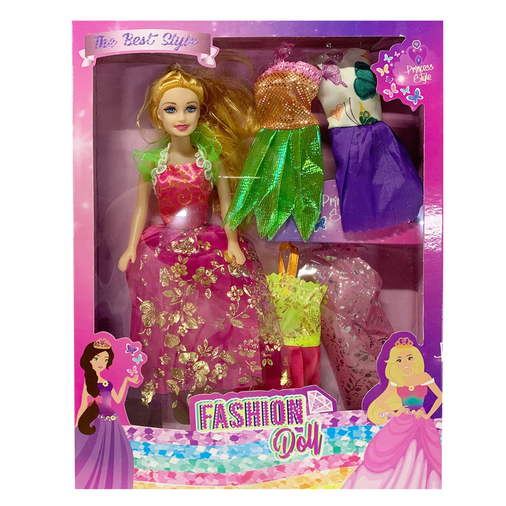 MUÑECA FASHION CON ACCESORIOS