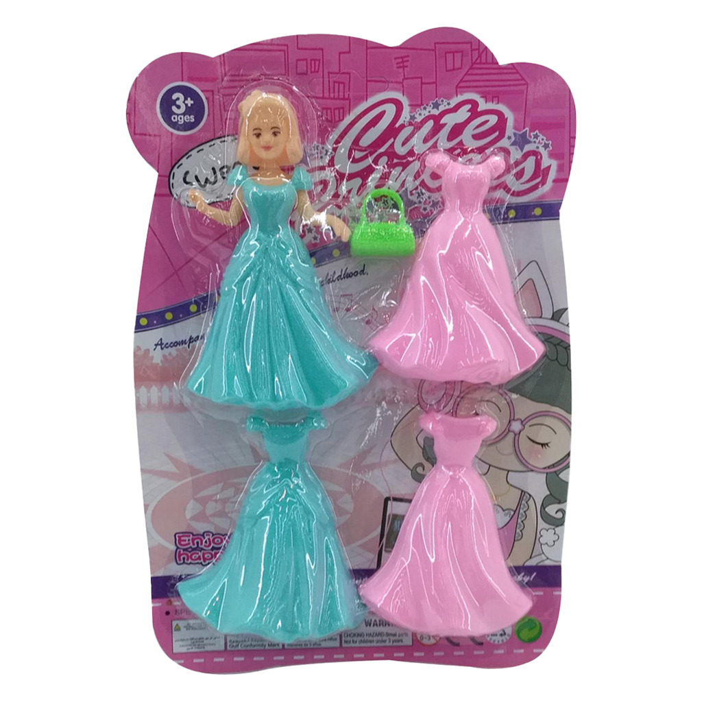 PRINCESA CON ACCESORIOS 27 X 19 X 3 CM