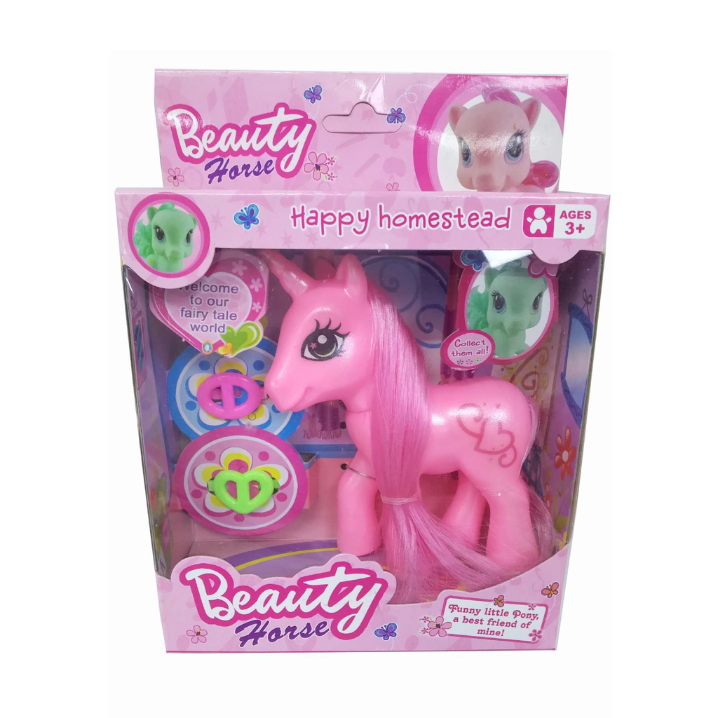 PONY CON ACCESORIOS TINY 15 X 14 X 4 CM