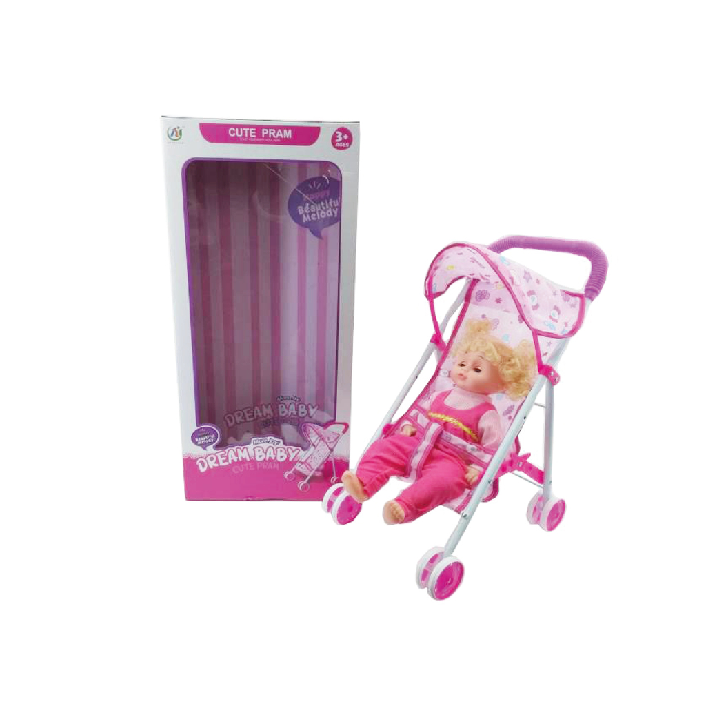 MEGA BEBE CON COCHECITO