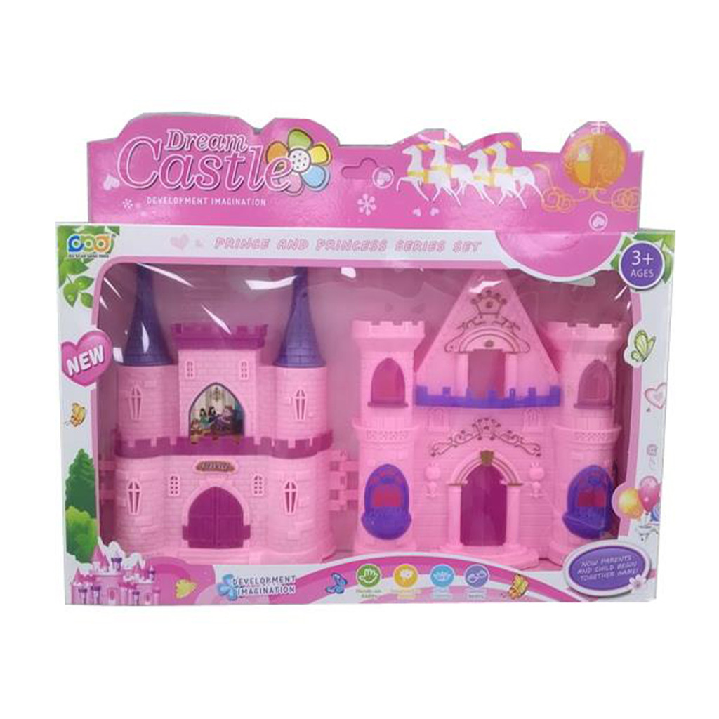 MEGA CASTILLO DE MUÑECAS 31 X 24 X 4 CM