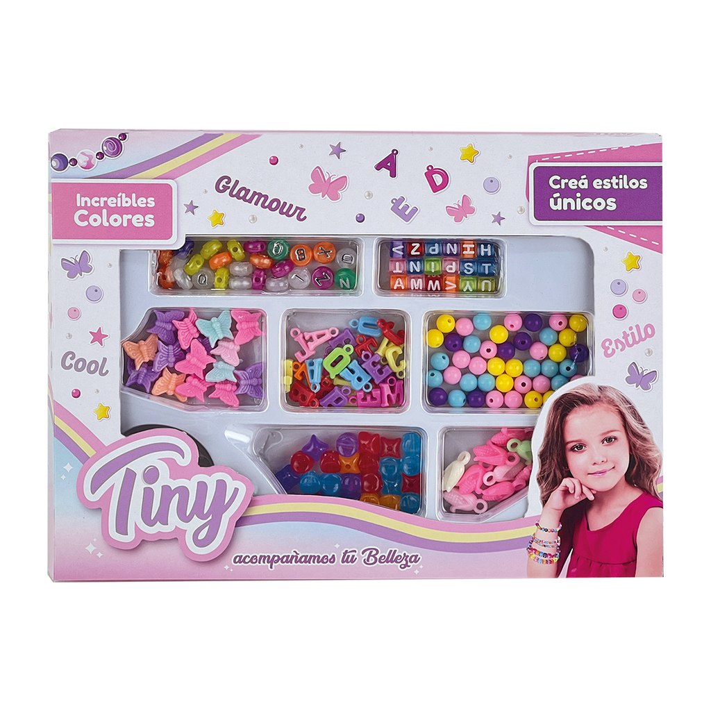 SUPER JUEGO PARA ARMAR BIJOUTERIE 25 X 19 X 3 CM