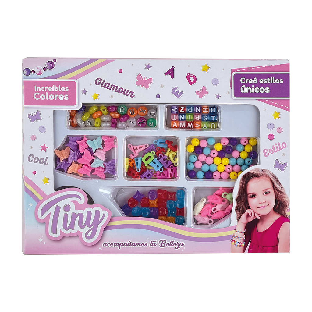 SUPER JUEGO PARA ARMAR BIJOUTERIE 25 X 19 X 3 CM