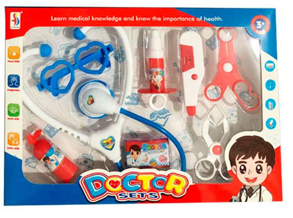 SUPER CONJUNTO DE DOCTOR 35 X 25 X 4 CM