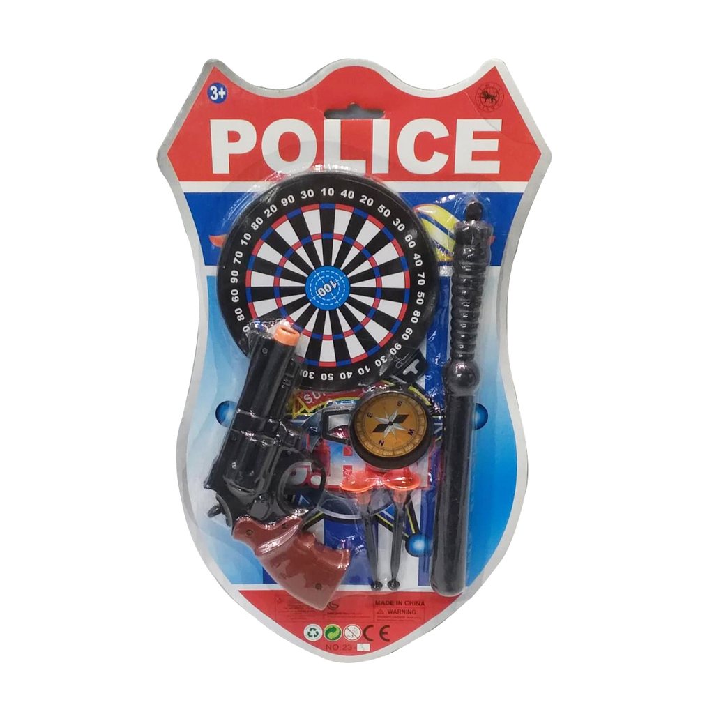 CONJUNTO DE POLICIA 37 X 21 X 3 CM