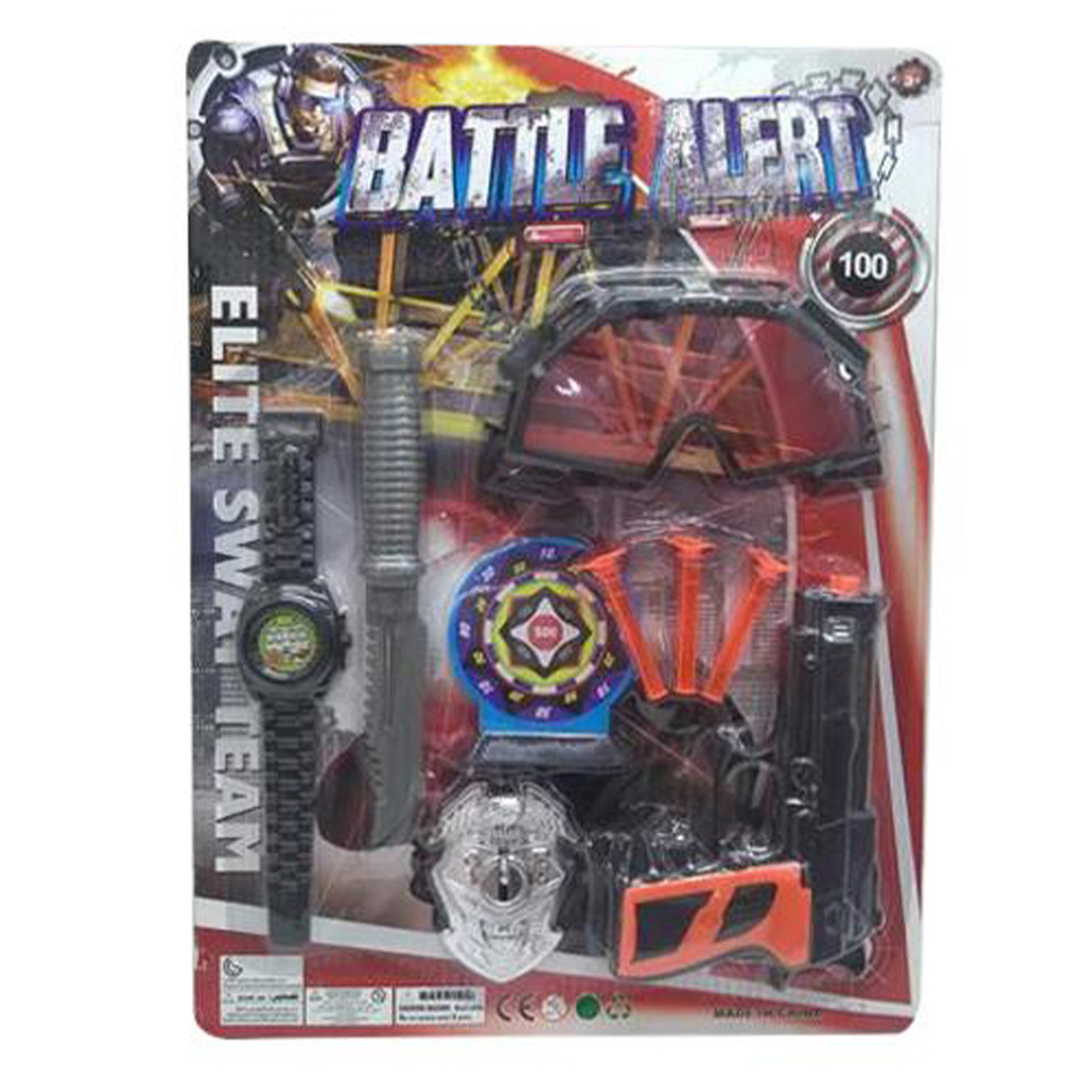 CONJUNTO DE POLICIA 38 X 28 X 3 CM
