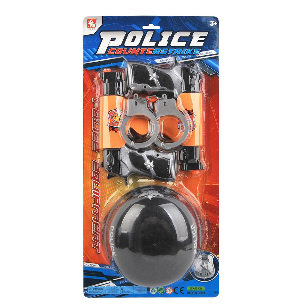 MEGA SET DE POLICIA 52 X 25 X 11 CM