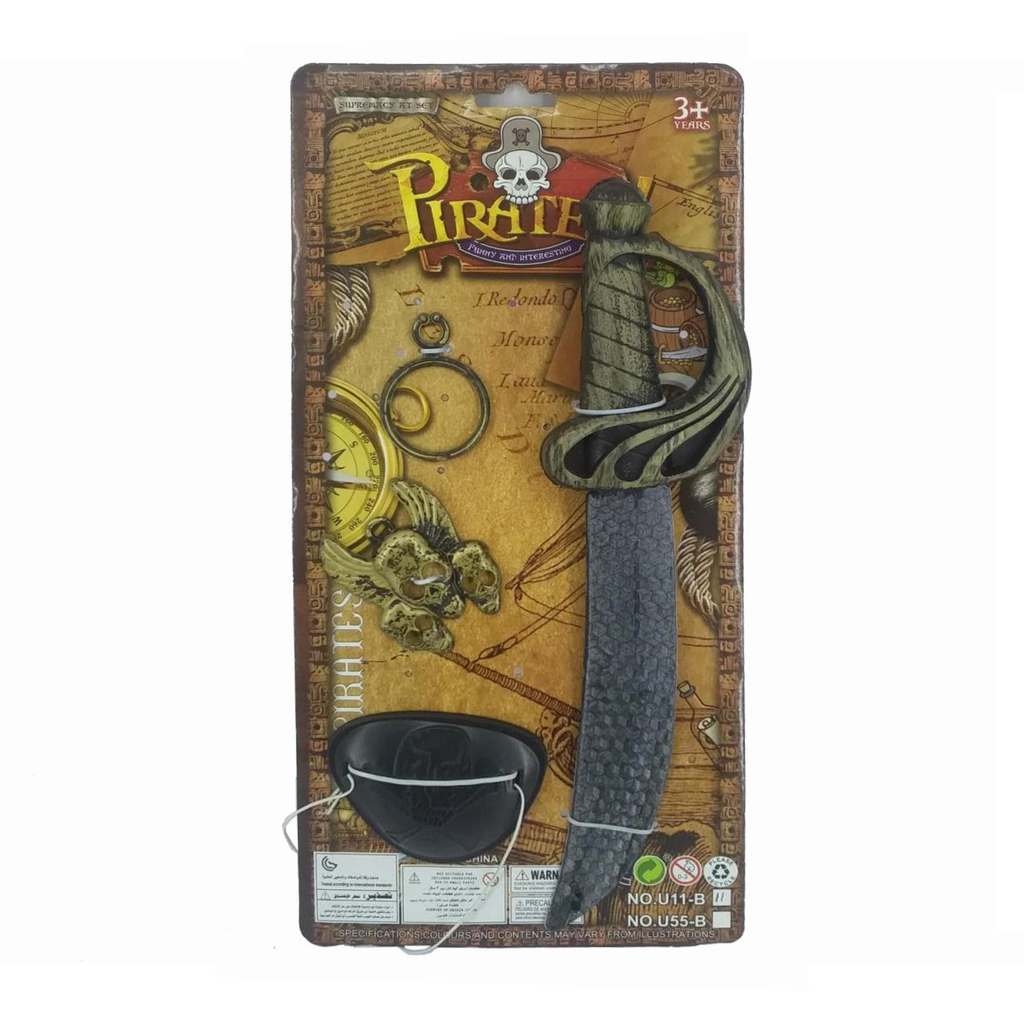 CONJUNTO DE PIRATA 34 X 16 X 3 CM