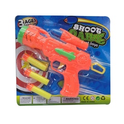 [50933] PISTOLA LANZA DARDOS 21 X 20 X 4 CM