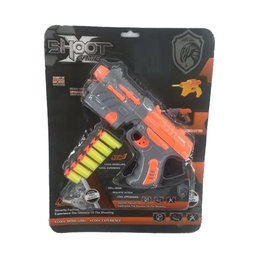 [50950] PISTOLA LANZA DARDOS 35 X 27 X 4 CM