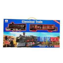 [51396] MEGA PISTA DE TREN CON SONIDO Y LUCES 53 X 27 X 6 CM