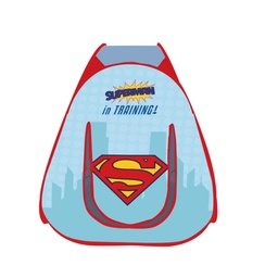 [5201] CARPITA PLEGABLE SUPERMAN 85X80X80CM