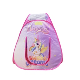 [5204] CARPITA PLEGABLE UNICORNIO 85X80X80CM