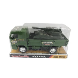 [52092] CAMION MILITAR A FRICCION 23 X 12 X 9 CM